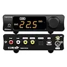 Topping DX3 Pro+ ES9038Q2M Bluetooth 5.0 LDAC Audio Decoder DSD512 DAC AMP NFCA Headphone Amplifier Pre Amplifier (Black)