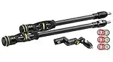 Trophy Ridge Hitman Stabilizer Kit Includes one 10 & 12 inch Black, 6" & 8"