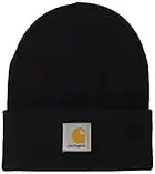 Carhartt, Short Watch Hat - Cappello, unisex, colore black, taglia Taglia unica