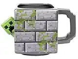 Minecraft - Taza Taza de Cerámica - Capacidad de 650 ml - Taza del Creeper - Taza de Café - Mercancía Juego 3D - Mercancía de Videojuegos