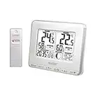 La Crosse Technology WS6812WHI-SIL - Stazione meteorologica, colore: Bianco/Argento