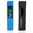 Misuratore digitale PH/TDS, tester per acqua ad alta precisione Penna per test di conducibilità elettrica, per qualità dell'acqua potabile domestica, piscina, coltura idroponica, acquario(Luce LCD)