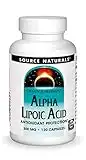 Source Naturals Alpha Lipoic Acid 300 mg Supports Healthy Sugar Metabolism, Liver Function & Energy Generation - 120 Capsules