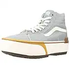 Zapatillas Vans UA Sk8-Hi Tapered Stacked Canvas 38 EU, Gris