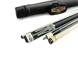 Gator Champion RT1 Retired Pool Cue Stick, 60 inch Long, 5/6x18 Joint, Same Taper as Predator 314 Shaft, A Option of The Hard Case, Bonus Gift (RT2 Cue and Black Case, 21oz)