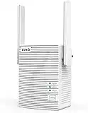 Tenda A18 Ripetitore Wifi Wireless,Velocità Dual Band AC1200 1200Mbps, Wifi Extender e Access Point, Porta LAN, Porta Fast Ethernet, Doppia Antenne,Bianco