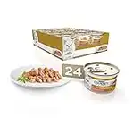 Purina Gourmet Gold Bocaditos en Salsa, Comida Húmeda para Gato con Salmón y Pollo, 24 latas de 85g