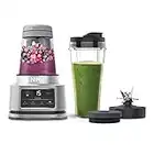 Blender 2-en-1 Ninja Foodi Power Nutri [CB100EU]; gobelet 700 ml & bol 400 ml, moteur Smart Torque 1100 W et technologie Auto-iQ