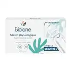 BIOLANE - Sérum Physiologique - Bébé - Nettoie le nez et les yeux - Dès la naissance - Embout rond sécurité - 30 Unidoses - Fabriqué en France