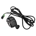 Throttle Speed Control - 12V-99V Thumb Throttle Speed Control with LCD Battery Voltage Display Accessory for Electric Scooter Electric Bike