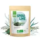 ESPRIT BIO – POUDRE DE SPIRULINE BIO 200g – Superaliment – Protéines – Mélanger en Sauces ou Boissons – 100% Bio et Vegan