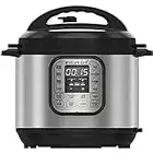 Instant Pot DUO 60 Duo 7-in-1 Smart Cooker, 5.7L - Pressure Cooker, Slow Cooker, Rice Cooker, Sauté Pan, Yoghurt Maker, Steamer and Food Warmer, Brushed Stainless Steel