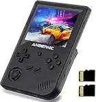 RG351V Handheld Game Console , Open Source System with WiFi Online Sparring 64G TF Card 2500 Classic Games Support PSP / PS1 / N64 / NDS , 3.5inch IPS Screen Retro Game Console