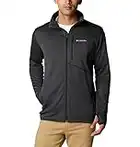 Columbia Men's Park View Full Zip Fleece Jacket, Black Heather, L UK