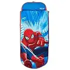 Marvel Spider-Man - Lit junior ReadyBed - lit d’appoint pour enfants avec couette intégrée, Mixte Adulte, Bleu, (L) 150 x (l) 62 x (H) 20 cm