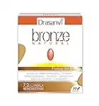 DRASANVI Acelerador de bronceado | Betacarotenos | Protege la Piel de Rayos UVA y Previene el Envejecimiento|Rosa de Mosqueta,Tomate, Zanahoria y Alga Dunaliella, Vitamina E, Licopeno, Luteína|30dias