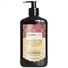 Arganicare Castor Oil Shampoo, Hair Growth Stimulator with Certified Organic Argan and Castor Oils. 400ml