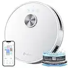 Lefant M1 Robot Vacuum and Mop, Lidar Navigation, Real-time maps, No-go Zone, Area Cleaning, Low Noise, Compatible with Alexa and APP Control, Good for Hardwood Floors and Pet Hair