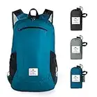 Naturehike Ultraligera Mochila Plegable 18L Pequeña Mochila de Senderismo para Mujeres Hombres Impermeable Mochila para Escalar Camping Ciclismo Bicicleta de Viaje de Negocios (índigo)