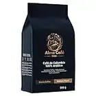 Alma Café 1900 - Café de especialidad en Grano Natural Colombiano de origen único | SCA 83.25/100| Tostado medio, sabor equilibrado - Para Cafetera Italiana, Prensa Francesa, Máquina de café