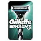 Gillette Mach3 Men's Razor - 1 Blade, Engineered with Precision Cut Steel for Up to 15 Shaves Per Blade