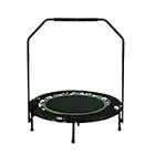 Profun Mini-Trampolin, zusammenklappbar, 40 Zoll, Rückprall-Trampolin, für Indoor/Garten/Cardio, max. Belastung 300 LB (Grün)