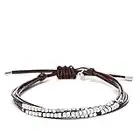 Fossil Pulsera Para Mujer, 63mm Ajustable Marrón Base Metal Pulsera, JA6379040