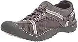 JBU by Jambu Women's Tahoe Water Ready Sneaker, Grey/Petal, 8.5