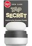 I Dew Care Dry Shampoo Powder - Tap Secret | With Black Ginseng, Non-aerosol, Benzene-free, Mattifying Root Boost, Fuller Looking Dry Hair Shampoo, No White Cast, Travel Size Dry Shampoo Woman, Gifts, 1 Count, 0.27 Oz