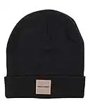 Real Tree Men's Cold Weather Warm Knit Beanie Winter Hat, Black, One Size, Black, One Size