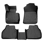 MAXLINER Floor Mats 2 Row Liner Set Black for 2011-2017 BMW X3