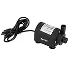 Small Water Pump for Aquarium,DC 24V Brushless Motor Water Pump Submersible 1000L/H Water Circulation Pump 7m Lift