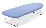 Whitmor Tabletop Ironing Board with Scorch Resistant Cover Blue