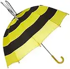 Kidorable Yellow Bee Umbrella with Fun Pop-Out Wings Big Smile Antennae One Size