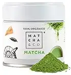 Té Matcha 100% Ecológico 30g [Grado Ceremonial]. Té Verde en Polvo Orgánico de Japón. Té Matcha Orgánico. Té Verde Matcha 100% Natural.