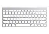 Apple Wireless Keyboard with Bluetooth - Silver (Renewed)