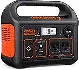 Jackery Portable Power Station Explorer 300, 293Wh Backup Lithium Battery, 110V/300W Pure Sine Wave AC Outlet, Solar Generator (Solar Panel Not Included) for Outdoors Camping Travel Hunting Emergency (Renewed)