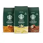 Starbucks Flavored Ground Coffee—Variety Pack—Naturally Flavored—3 bags (11 oz each)