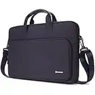 NIDOO Laptop Briefcase Shoulder Bag 13-14 Inch Sleeve for 13" 14" Macbook Pro Air M2 M1 / 13.5" Surface Laptop 2 3 4 / Surface Pro 6 7 8 X/Surface Book 2 3/14" ThinkPad X1 Carbon｜Yoga, Dark navy