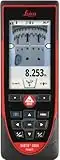 Leica DISTO D810 Touch 660ft Laser Distance Measurer w/Bluetooth and 1mm Accuracy, Red/Black