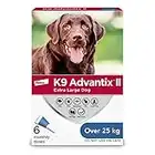 K9 Advantix II Flea and Tick Treatment for Extra Large Dogs weighing over 25 kg (over 55 lbs.)