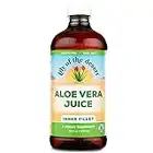 Lily of the Desert Aloe Vera Juice Drink, Inner Fillet, Vegan Dietary & Immune Support, Gluten Free Liquid Digestive Aid, No Water Added, 16 Fl Oz 