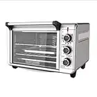 BLACK + DECKER 6 Slice Convection Toaster Oven Stainless Steel, TO3000GC