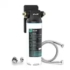 Frizzlife SW10 Under Sink Water Filter System, NSF/ANSI 53&42 Certified, Reduces 99.99% Lead, Chlorine, Bad Taste & Odor, Direct Connect Under Counter Drinking Water Filter, High Capacity, 0.5 Micron