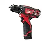 Milwaukee M12 BDD Perceuse Simple Électrique sans fil 12 volts/2 amps Mandrin Autoserrant