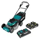 Makita XML06PT1 36V (18V X2) LXT® Brushless 18" Self-Propelled Commercial Lawn Mower Kit with 4 Batteries (5.0Ah)