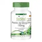 Fairvital | Aceite de Orégano 150mg - Origanum vulgare - Potente Extracto 10:1-90 Cápsulas blandas - Calidad Alemana