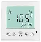 SM-PC®, Digital Thermostat Raumthermostat Fußbodenheizung Wandheizung LED weiß #a31