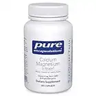 Pure Encapsulations Calcium Magnesium (Citrate) | Supplement for Bone Strength, Muscle Cramp and Tension Relief, Teeth, and Cardiovascular Health* | 180 Capsules