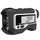 MiLESEEY Golf Laser Entfernungsmesser Jagd 800m mit Neigungsschalter, Flag Lock & Vibration, Stativhalterung, 2'' LCD Display, ±0,5M Genauigkeit, Kontinuierlicher Scan, Outdoor Rangefinder